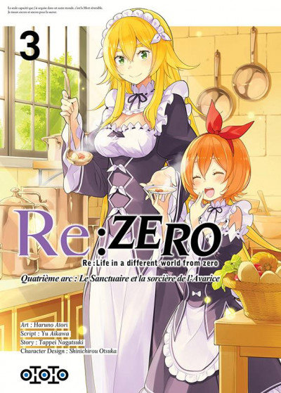 Re:zero - 4eme arc : Le sanctuaire de la sorcière de l'Avarice tome 3