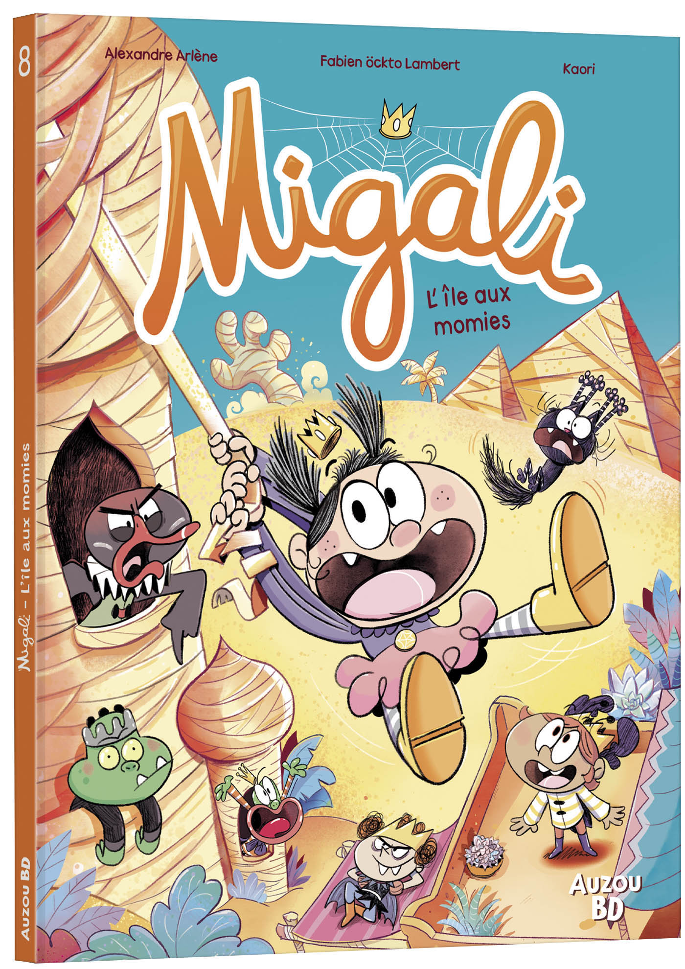 MIGALI - TOME 8 - L'ÎLE AUX MOMIES