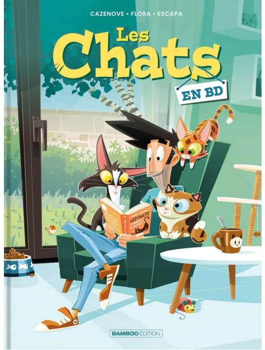 Les chats en BD - Tome 3
