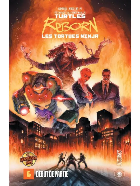 Les Tortues Ninja - TMNT Reborn tome 6 - Armageddon Game - Début de partie