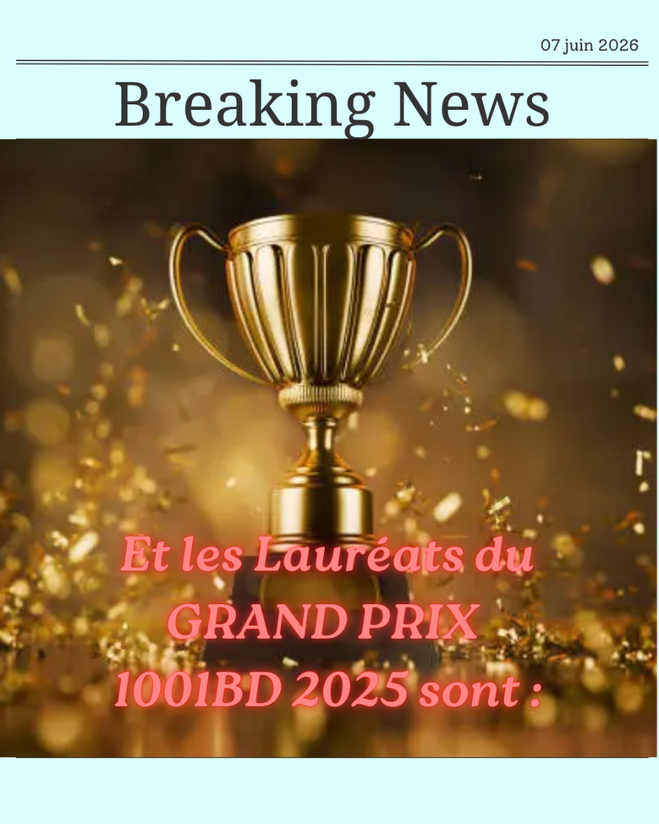 Résultats des grands prix 2025 de 1001BD